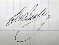 Herzlichen Dank! Gerda Ziadak überließ dem Online Museum Bad Nauheim eines ihrer Elvis-Presley-Autogramme! ONLINE-MUSEUM BAD NAUHEIM, 06.06.2015