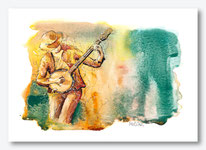 Banjospieler