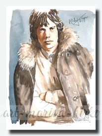 Der junge Mick Jagger