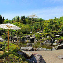 葛城市　当麻寺　浄土庭園