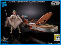 Luke Skywalker w/ Landspeeder