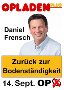 OP, OP plus, Plus, Wählergruppe, Mathias Itzwerth, Stefan Hebbel, CDU, Opladen, Uwe Richrath, Dirk Löb, Georgiou Menelaos, SPD,  Wählervereinigung, LEV, Opladen, Ulrich Vienken, Leverkusen, Bahnstadt, Opladen-plus, Wahl; Kommunalwahl, Rat Leverkusen, Bezi