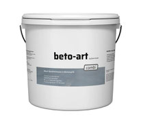 beto-art combi fertig zu verarbeiten. Für wenig Struktur, wirkt ruhig und edel. Grund- und Deckspachtelung ist ein Produkt.