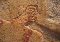 Detail, Fassungsreste
