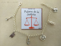 PULSERA DE LA ABOGADA Y/O JUEZA