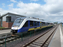  Trein in station Bremervörde