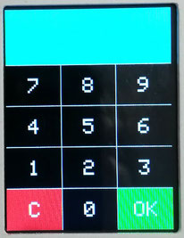 code lock keypad tastatur