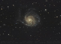 M 101  -  Feuerrad-Galaxie