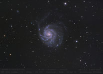 M 101  -  Feuerrad-Galaxie