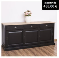 BUFFET BAS bahut enfilade