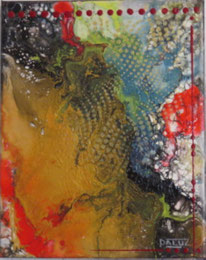 daluz Composition abstraite abstraction lyrique