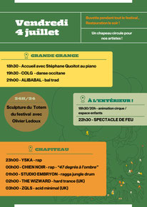 conception graphique de l'affiche par Julia Lagabrielle.