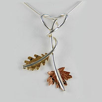 Canadian Maple & English Oak Leaf Jewellery