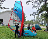 speedwall 神奈川　横浜　海の公園　ウインドサーフィン　SUP　スクール　体験　スピードウォール