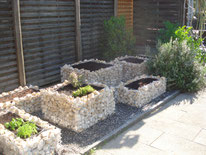 Hochbeet, Gabione, Steinmauer, Amriswil, Gartenbau, Gärtner