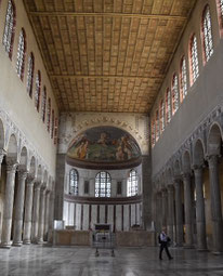 Basilique Ste Marie Majeure (avec Yves Laurent sur la droite)