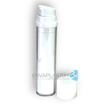 botella airless de acrílico, envases de lujo para cosméticos