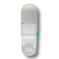 frasco de vidrio para desodorante 