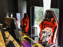 パテーションによる飛沫防止