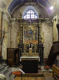 Bild: Seitenaltar in der Église Notre-Dame-de-l’Assomption in Puget-Théniers