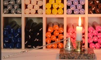 bougie-neuvaine-cierge-accessoires-esoterisme-priere-bouddha-chakkra