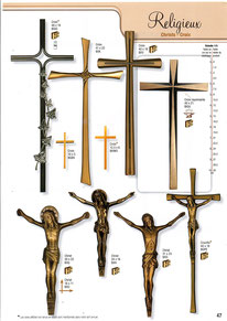 ornement-stele-christ-nu-coix-croix-avec-scellement