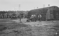 Le camp sous contrôle Allemand, Frontstalag 203, prisonniers français - Crédit : Ouest-France