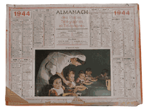 "Almanach des PTT de l'année 1944"
