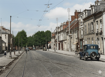 Avenue Jean Jaurès, 1940 - Crédit : collection bibliothèque municipale le Mans