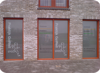 van der wee belettering almere autobelettering autoreclame raambelettering