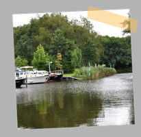 Hier sehen Sie einen Ausschnitt des 'Neuen Hafen' neben dem Ziegeleipark im Zehdenicker Ortsteil Mildenberg.