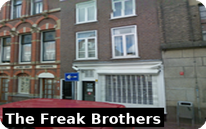 Coffeeshop Cannabiscafe The Freak Brothers