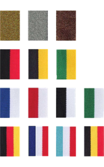 Bänder mit Flaggen für Medaille