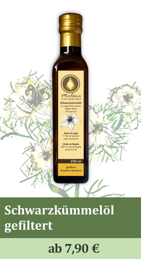 Schwarzkümmelöl gefiltert kaufen