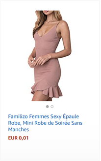 Familizo Femmes Sexy Épaule Robe, Mini Robe de Soirée Sans Manches