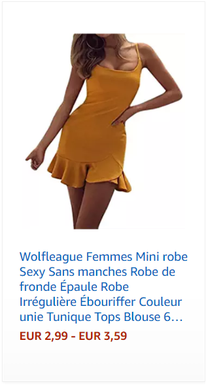 Wolfleague Femmes Mini robe Sexy Sans manches Robe de fronde Épaule Robe Irrégulière Ébouriffer Couleur unie Tunique Tops Blouse 6 Couleurs, S ~ XL