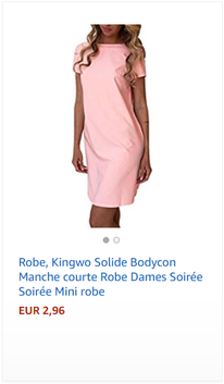 Robe, Kingwo Solide Bodycon Manche courte Robe Dames Soirée Soirée Mini robe