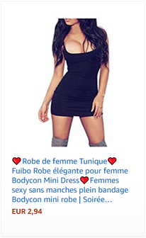 ❤️Robe de femme Tunique❤️Fuibo Robe élégante pour femme Bodycon Mini Dress❤️Femmes sexy sans manches plein bandage Bodycon mini robe | Soirée Cocktail Dress