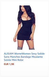 ALISIAM WomeWomen Sexy Solide Sans Manches Bandage Moulante Soirée Mini Robe