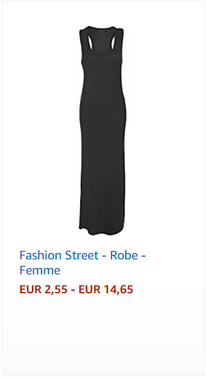 Fashion Street - Robe - Femme