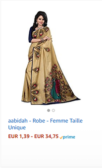 aabidah - Robe - Femme Taille Unique