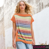 Laine Katia collection Fair Cotton Arlequino Modèle N°7694-19