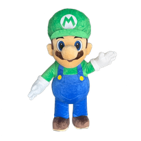 mascotte luigi super mario bros roma