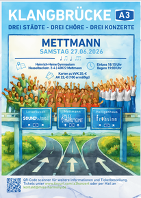 Plakat Klangbrücke A3