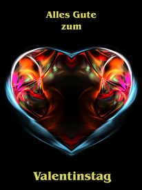 Herz als Valentinstag Karte #Waldviertel #Kreativ