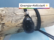 Schwarzer Turmalin Schutzstein energie-aktiviert