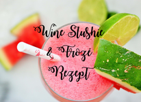 Sommer Party Idee: Wine Slushies Rezept, jetzt auf dem DIY Deko und Partystling Blog Partystories finden