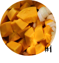Bild: Kürbis Creme Suppe mit Orangensaft, einfaches und schnelles Rezept mit Kürbis, gefunden auf Partystories.de