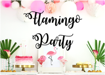 Sommer Party Idee: pinke Flamingo Mottoparty feiern, jetzt auf dem DIY Deko und Partystling Blog Partystories finden