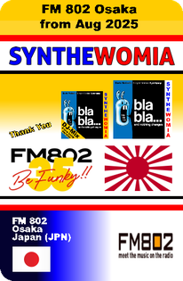 Synthewomia on FM802 Radio Osaka